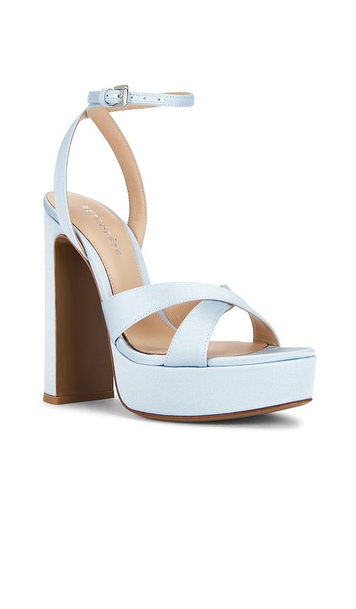 Melodia Platform Sandal in Baby Blue. - size 37.5 (also in 38, 38.5, 39, 39.5) - retrofete - Modalova