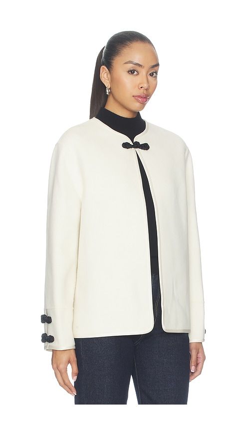 Double-Faced Pankou Style Jacket in Cream. - size 32 (also in 34) - Rohe - Modalova