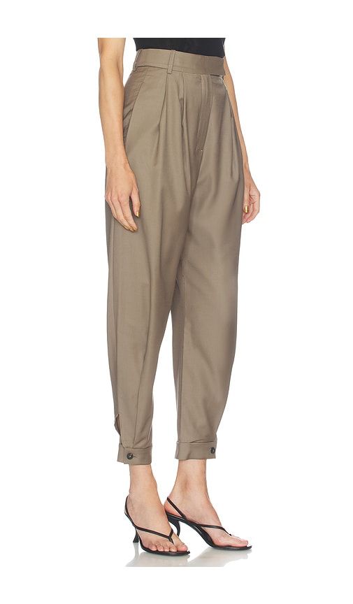 Tailored Cuff Trousers in Brown. - size 34 (also in 36, 38) - Rohe - Modalova