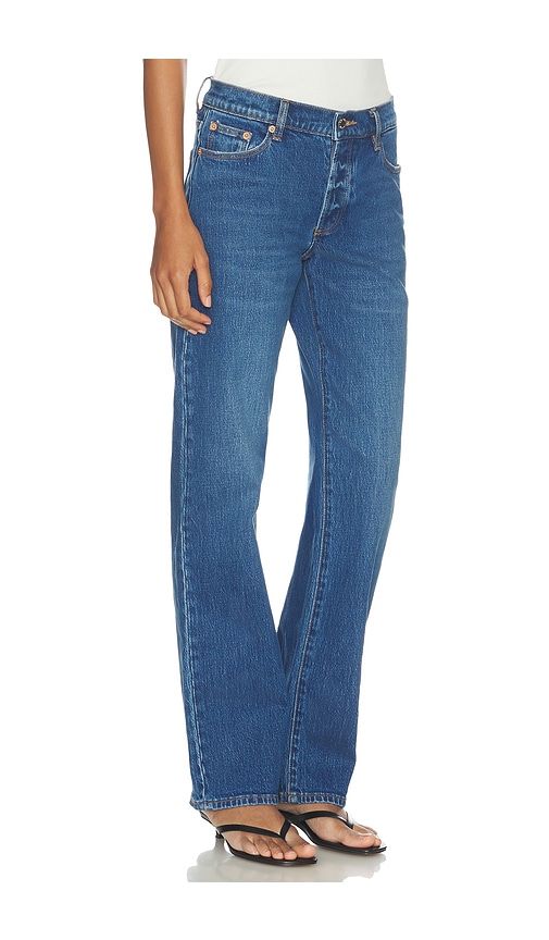 Meg Straight Jeans in Blue. - size 23 (also in 24, 25, 26, 27, 28, 29, 30, 31, 32, 33, 34) - ROLLA'S - Modalova