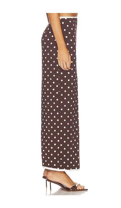 Polka Dots Long Skirt in . Size 34. Also in 36 - Rowen Rose - Modalova