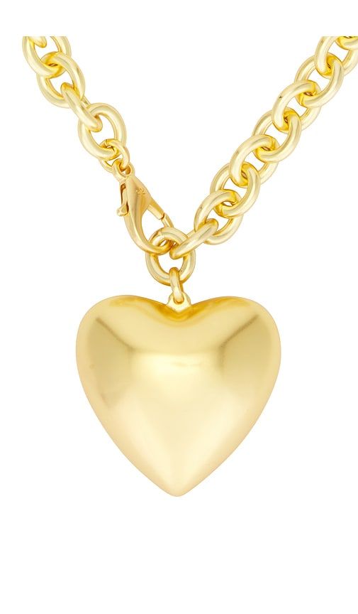 Heart And Soul Long Pendant Necklace in Metallic - Roxanne Assoulin - Modalova