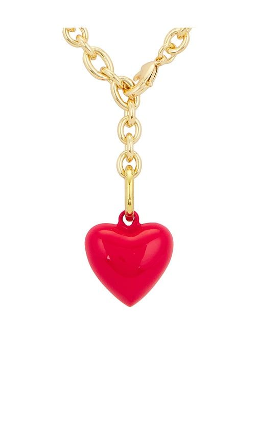Mini Happy Heart Necklace in Metallic - Roxanne Assoulin - Modalova