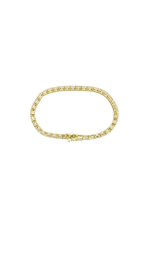 Gia Tennis Bracelet in Metallic - Roxanne Assoulin - Modalova