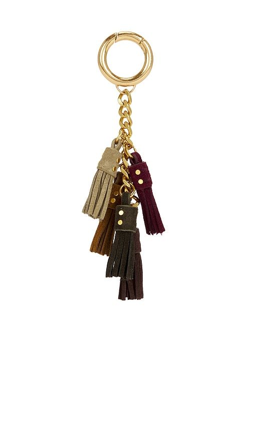 Multi Tassel Bag Charm in Brown - Rebecca Minkoff - Modalova