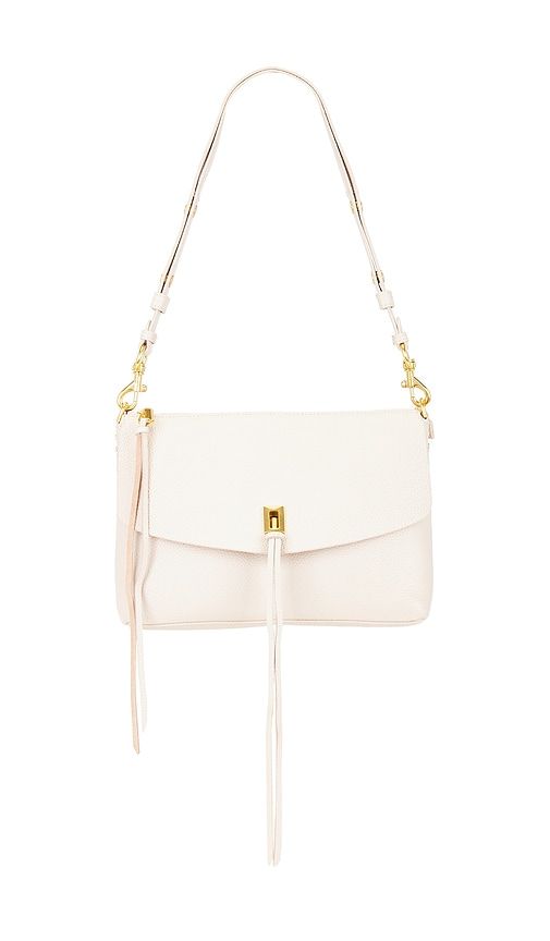 Darren Top Zip Shoulder Bag in Ivory - Rebecca Minkoff - Modalova