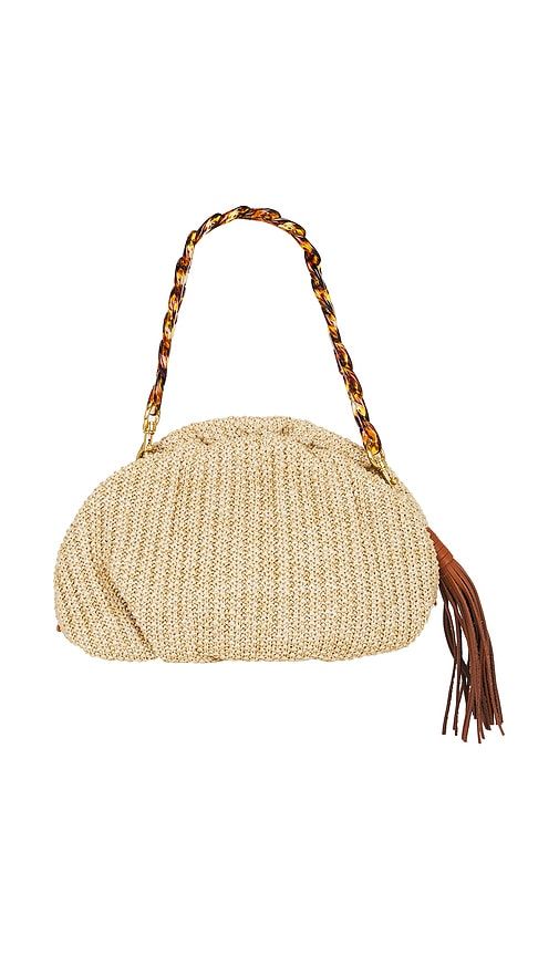 Ruched Clutch in Neutral - Rebecca Minkoff - Modalova
