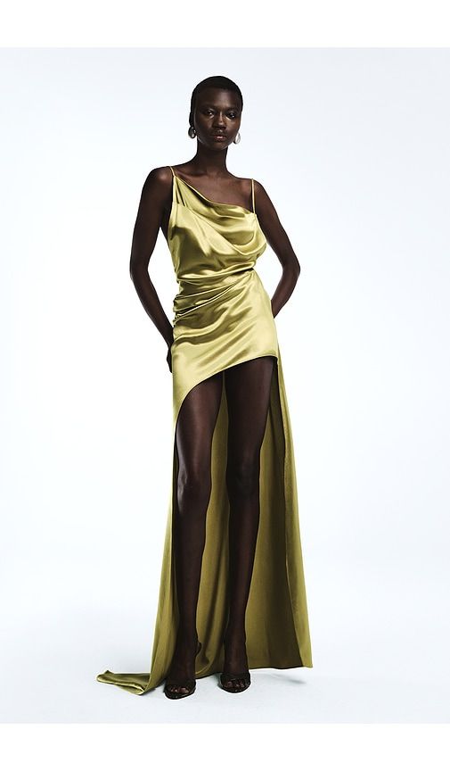 Noailles Asymmetric Gown in . - size L (also in M, S, XL) - REVOLVE LOS ANGELES - Modalova