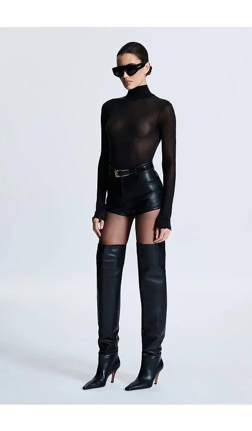 Leonora Leather Short in . - size L (also in M, S, XL, XS) - REVOLVE LOS ANGELES - Modalova