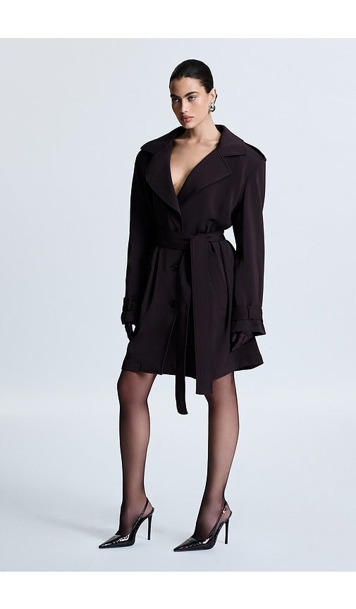 Brigitte Twill Trench in . - size L (also in M, S, XL, XS, XXS) - REVOLVE LOS ANGELES - Modalova