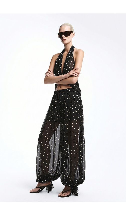 Benoit Silk Pant in . - size L (also in M, S, XL, XS, XXS) - REVOLVE LOS ANGELES - Modalova