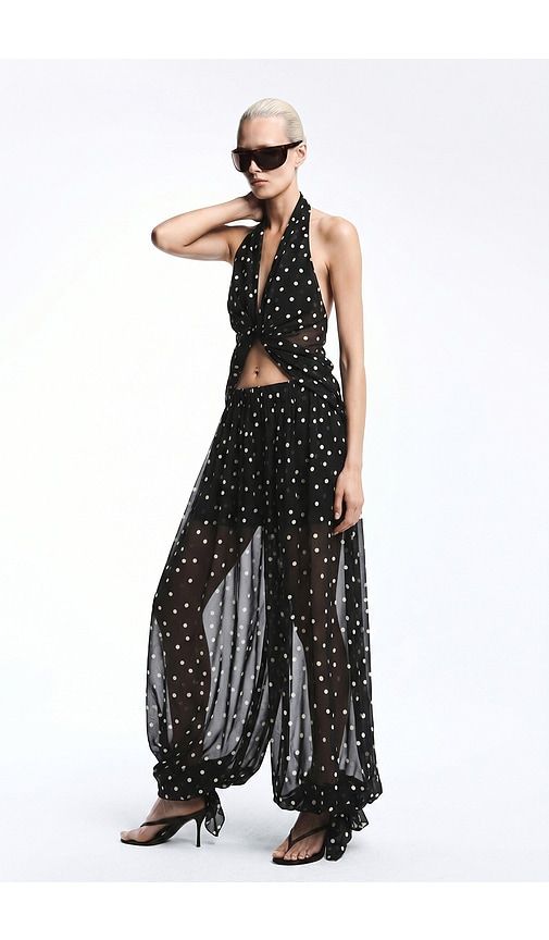 Adela Georgette Silk Top in Multi. - size L (also in M, S, XL, XS, XXS) - REVOLVE LOS ANGELES - Modalova