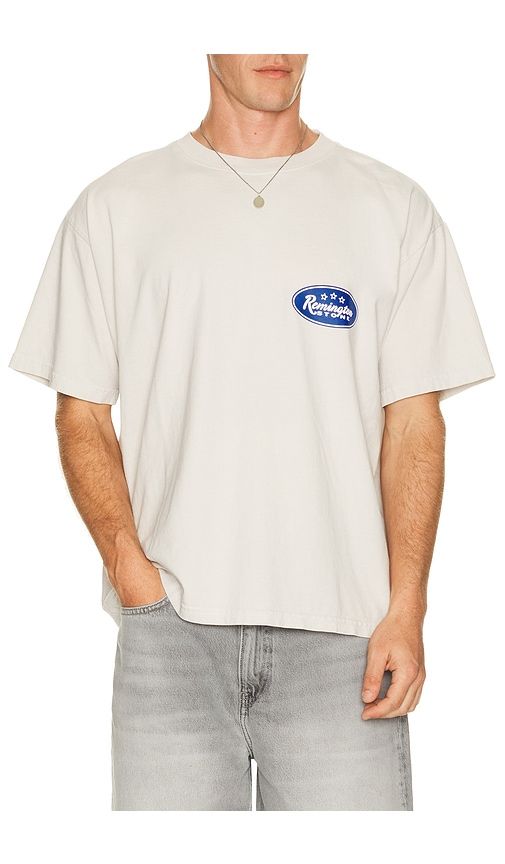 Bronco Tee in Cream. - size L (also in M, S, XL/1X) - Remington Stone - Modalova