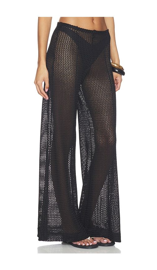 Fishnet Wide Leg Pant in . - size L (also in M, S, XS) - Ripley Rader - Modalova