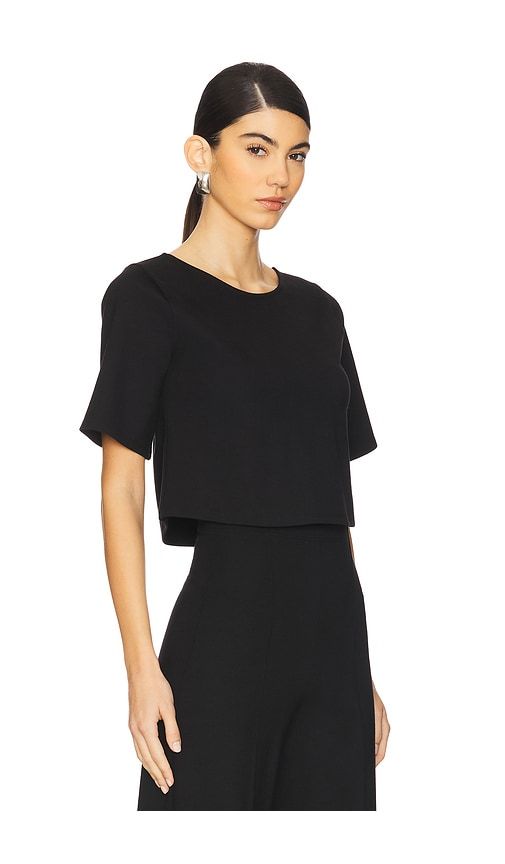 Ponte Knit Short Sleeve Top in . - size L (also in M, S, XS) - Ripley Rader - Modalova