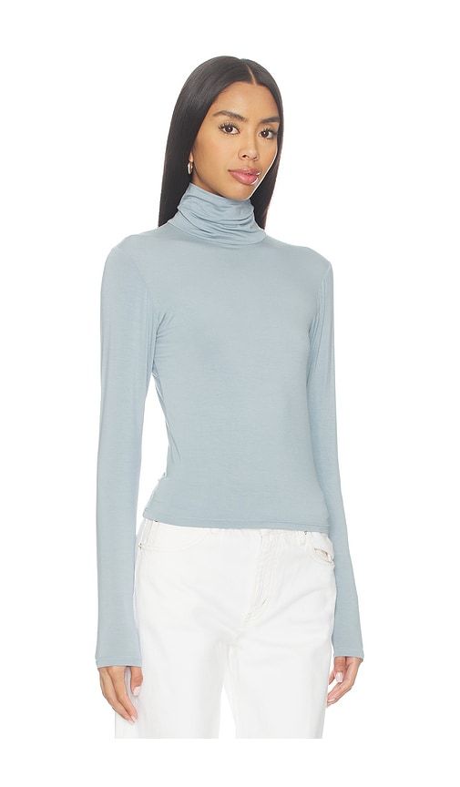 Turtleneck Top in Baby Blue. - size M (also in S) - Ripley Rader - Modalova