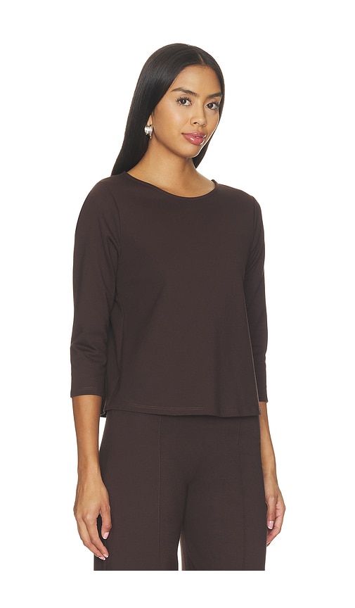Ponte Knit 3/4 Sleeve Top in . - size M (also in S, XS) - Ripley Rader - Modalova