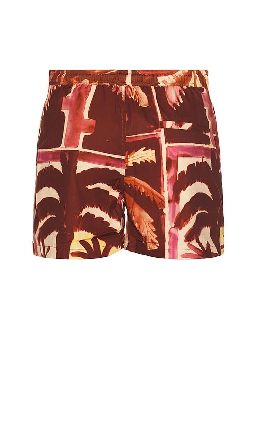 Amalfi Boardshort in Red. - size L (also in S, XL/1X) - Runaway The Label - Modalova