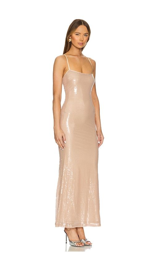 Shira Maxi Dress in Nude. - size L (also in XL) - Runaway The Label - Modalova