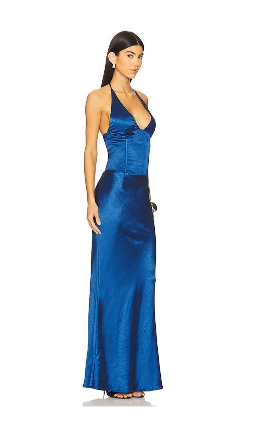 Asada Maxi Dress in Blue. - size S (also in XL, XS) - Runaway The Label - Modalova