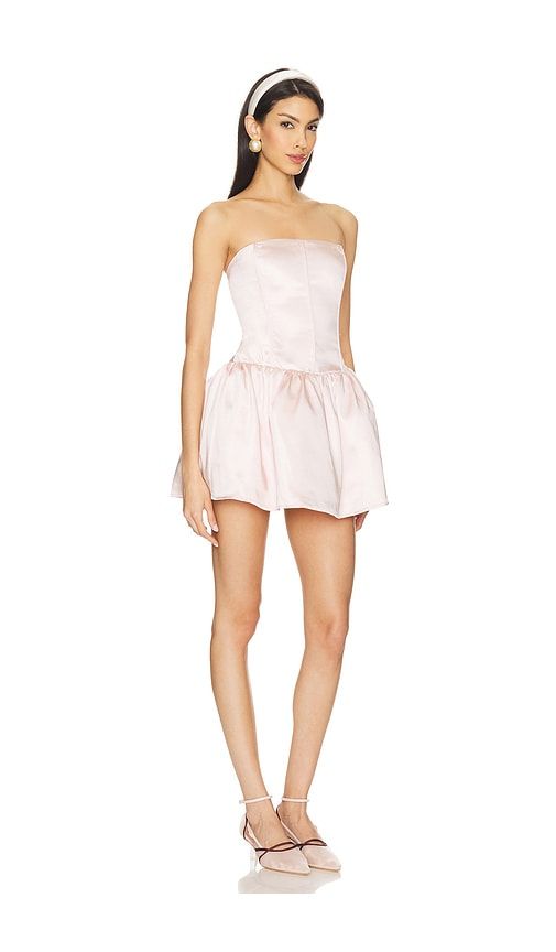 Matiya Mini Dress in Blush. - size L (also in XL) - Runaway The Label - Modalova