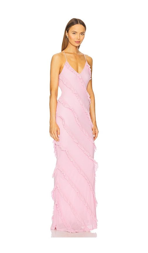 Barlow Maxi Dress in Pink. - size M (also in XS) - Runaway The Label - Modalova