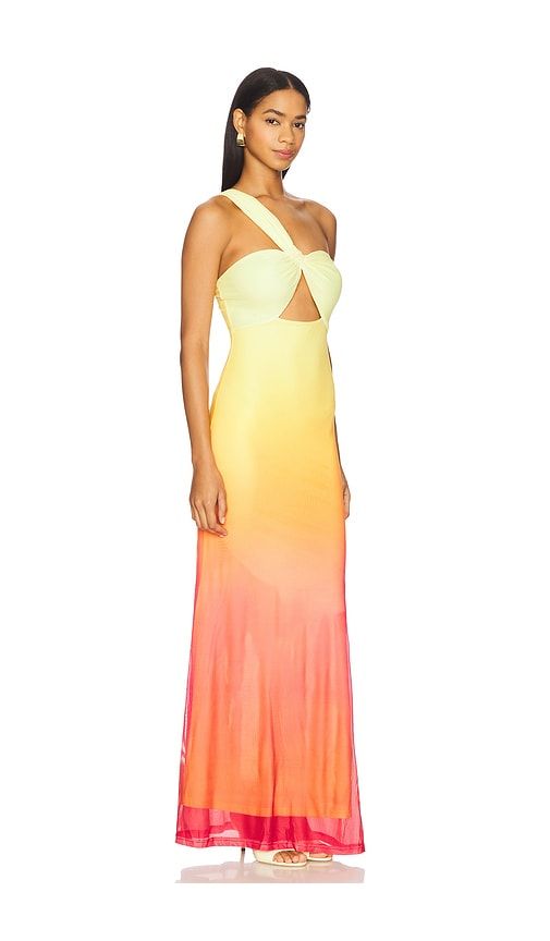 Kyree Maxi Dress in Yellow. - size L (also in M, S, XL, XS) - Runaway The Label - Modalova