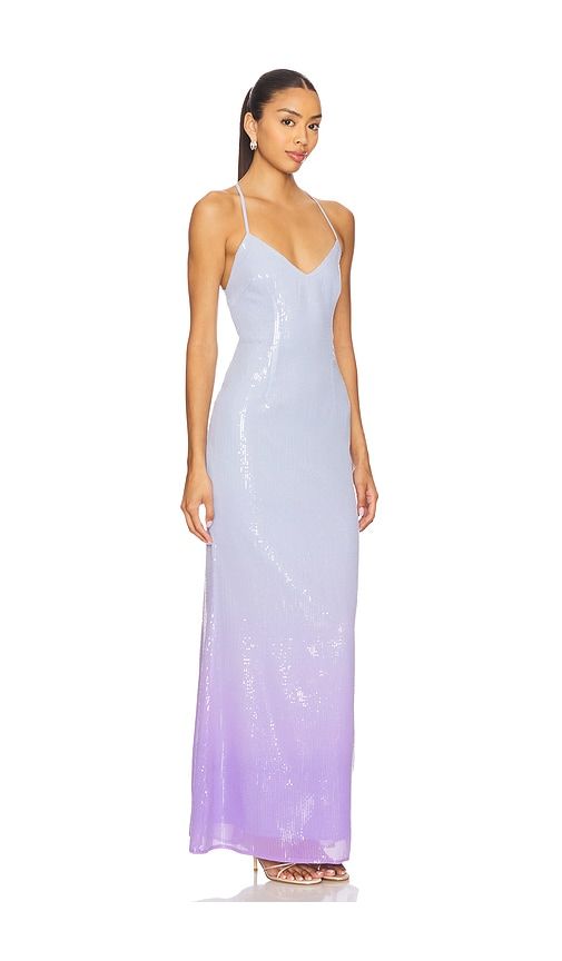 Niyah Maxi Dress in Baby Blue. - size M (also in S) - Runaway The Label - Modalova