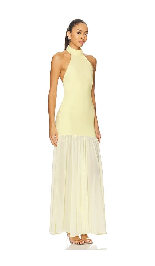 Yazmin Maxi Dress in Yellow. - size L (also in M, XL) - Runaway The Label - Modalova