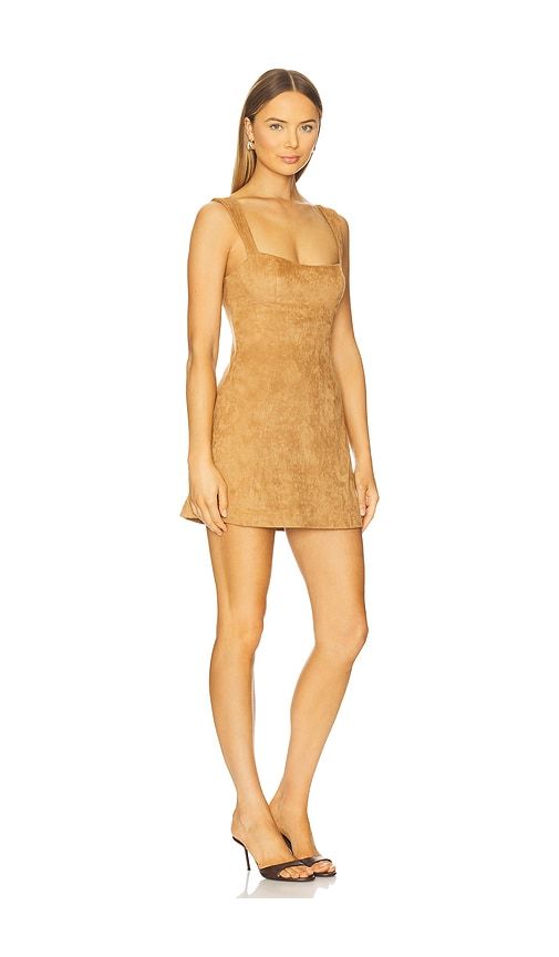 Zaela Square Neck Fitted Mini Dress in . - size L (also in XL) - Runaway The Label - Modalova