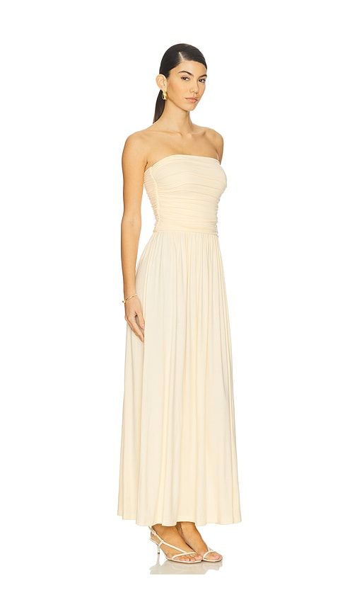 Malone Ruched Strapless Maxi Dress in . - size L (also in M, S, XL, XS) - Runaway The Label - Modalova