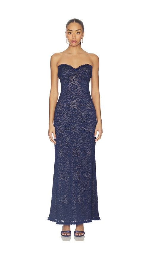 Amana Strapless Scarf Maxi Dress in . - size L (also in S) - Runaway The Label - Modalova