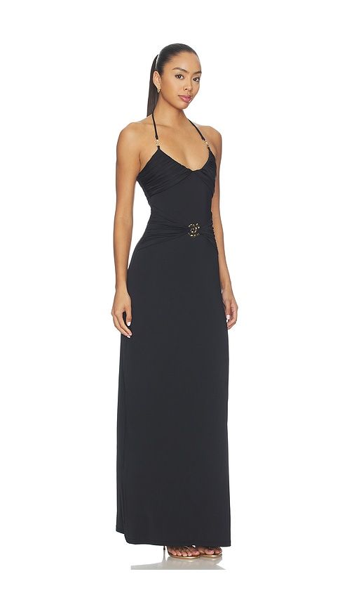 Nina Ruched Halter Maxi Dress in . - size L (also in M, S, XS) - Runaway The Label - Modalova