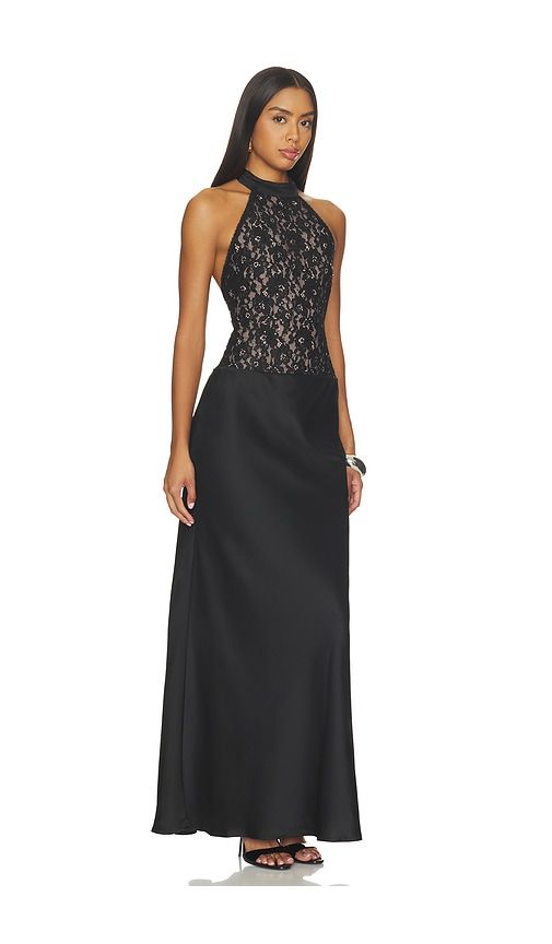 Senna Halter Open Back Maxi Dress in . - size S (also in XS) - Runaway The Label - Modalova
