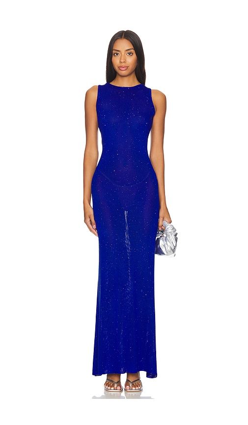 Adriana Maxi Dress in Royal. - size M (also in S) - Runaway The Label - Modalova