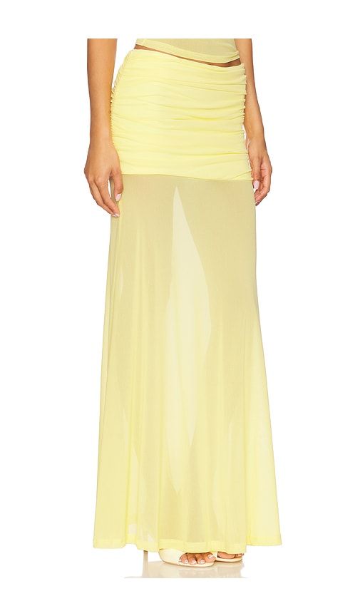 X REVOLVE Meila Maxi Skirt in Yellow. - size M (also in L, XL, XXL) - Runaway The Label - Modalova