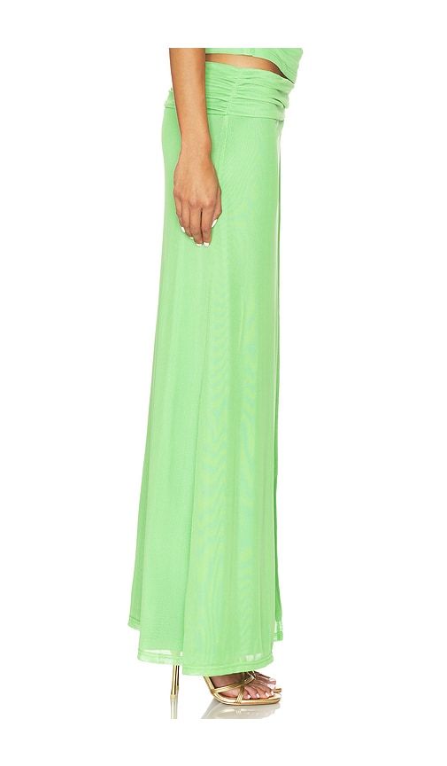 Farley Maxi Skirt in Green. - size L (also in S, XS) - Runaway The Label - Modalova