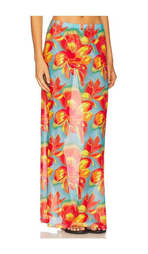 Miami Maxi Skirt in Blue,Red. - size M (also in XL, XS) - Runaway The Label - Modalova