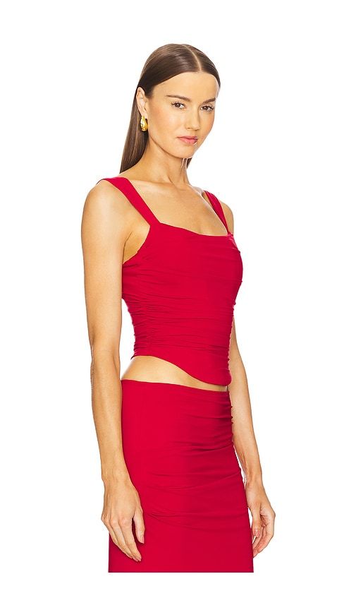 Terrie Bustier Top in Red. - size L (also in M, S, XS) - Runaway The Label - Modalova