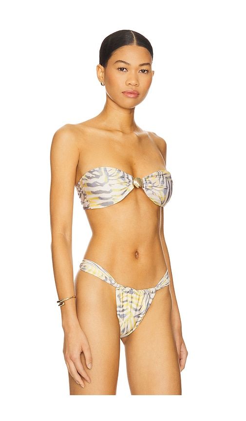 Brazil Bikini Top in Lemon. - size L (also in M, S, XL, XS) - Runaway The Label - Modalova