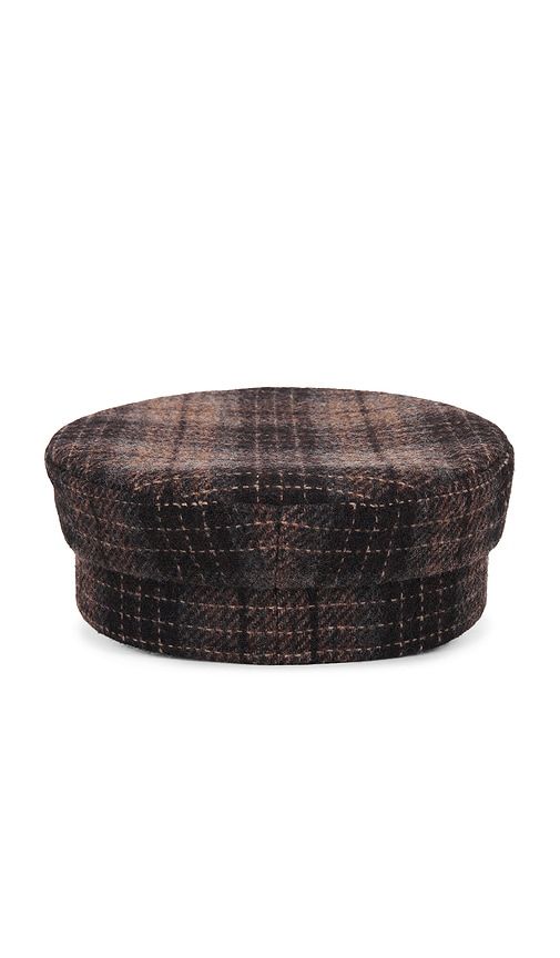 Check Print Baker Boy Cap in . - size L (also in M, S, XS) - Ruslan Baginskiy - Modalova