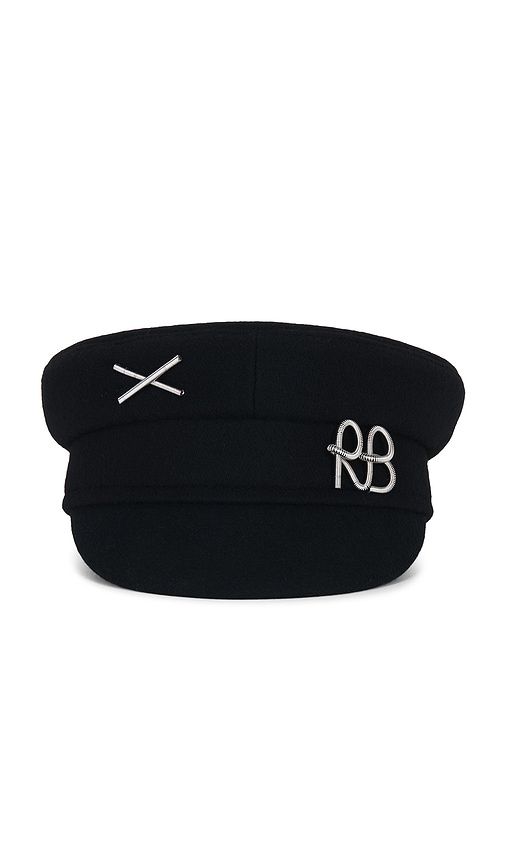 Logo Embellished Baker Boy Cap in . - size L (also in M, S, XL, XS) - Ruslan Baginskiy - Modalova