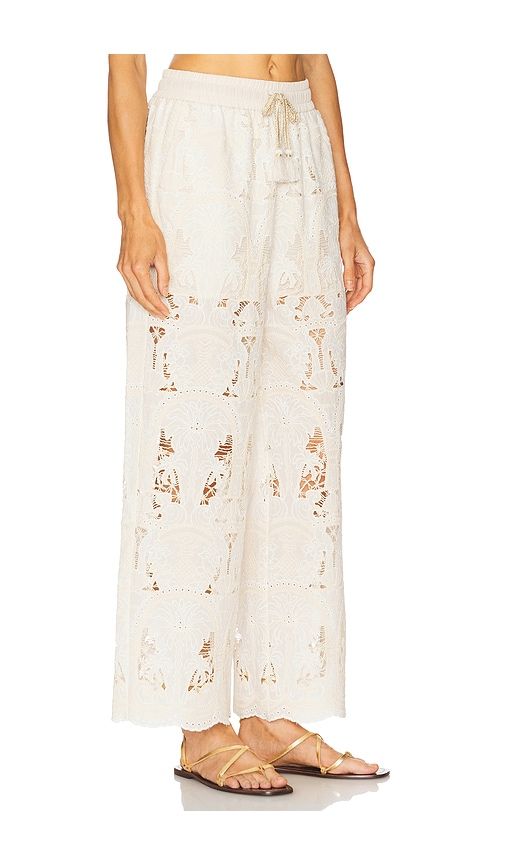 Embroidered Pant in . - size M-L (also in S-M) - REVOLVE x JJ - Modalova