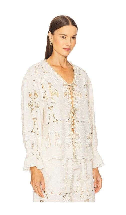 Embroidered Top in . - size M-L (also in S-M) - REVOLVE x JJ - Modalova