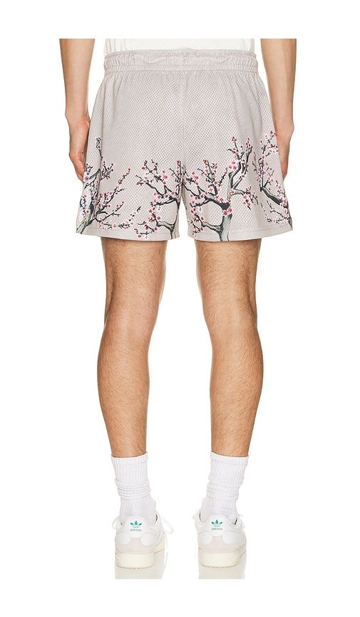 Cherry Blossom Shorts in Grey. - size L (also in M, XL/1X) - Ryoko Rain - Modalova