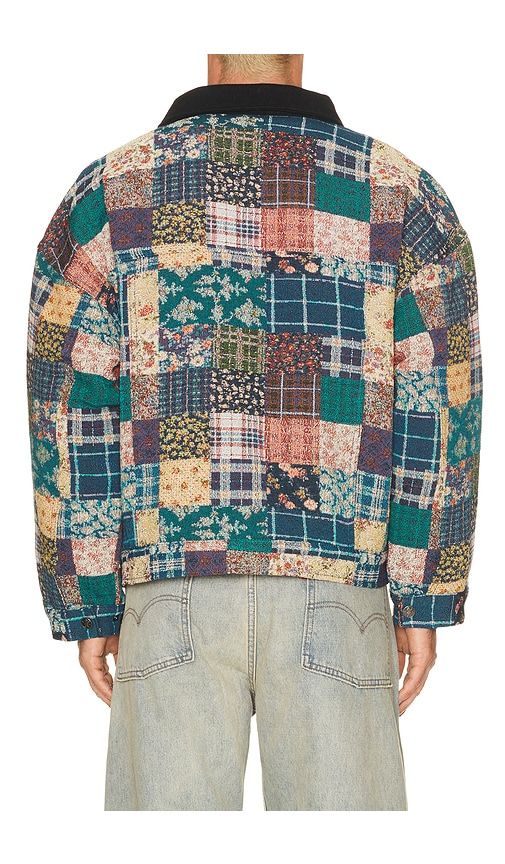 Quilted Tapestry Work Jacket in . - size L (also in M, S, XL/1X) - Ryoko Rain - Modalova