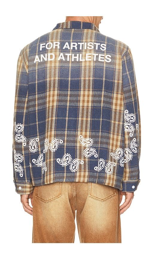 Plaid Paisley Flannel in Multi. - size L (also in S) - Ryoko Rain - Modalova