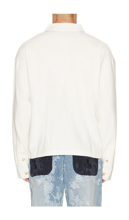Blurred Butterfly Button Up Shirt in . - size S (also in M, L, XL/1X) - Ryoko Rain - Modalova
