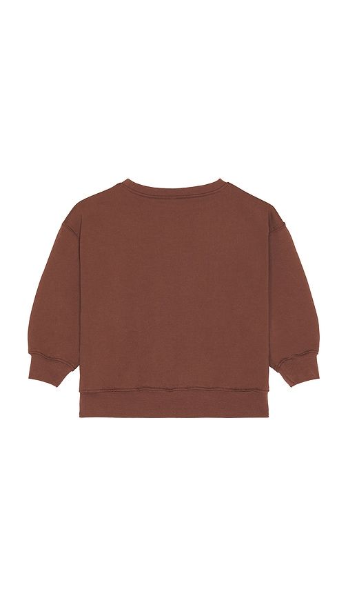 Relaxed Sweatshirt in Chocolate. - size 12-18M (also in 2-3yr, 4-5yr) - Rylee + Cru - Modalova