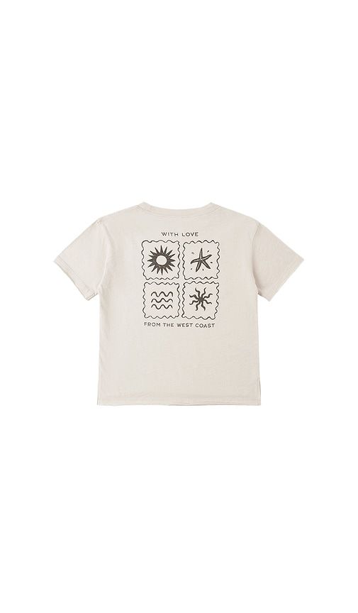 Edge Undone Tee in Ivory. - size 18-24M (also in 4-5yr) - Rylee + Cru - Modalova